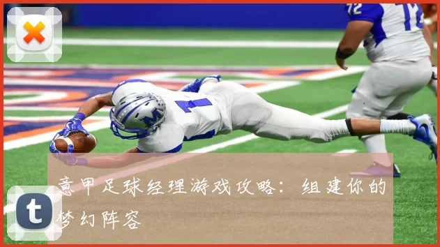 意甲足球经理游戏攻略：组建你的梦幻阵容